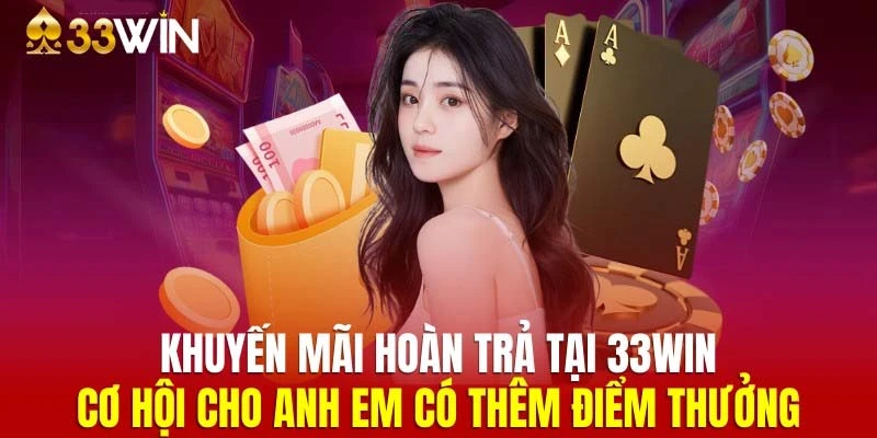 Hoàn Trả 2% Không Giới Hạn Mỗi Ngày tại 33Win